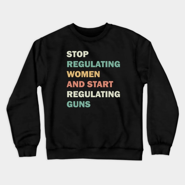 Women's Rights Crewneck Sweatshirt by valentinahramov